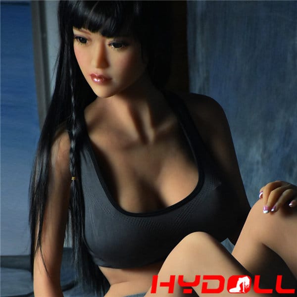 160CM TPE Schwarzes Haar F-Cup Lebensechte Puppe6YEDoll D06072 08