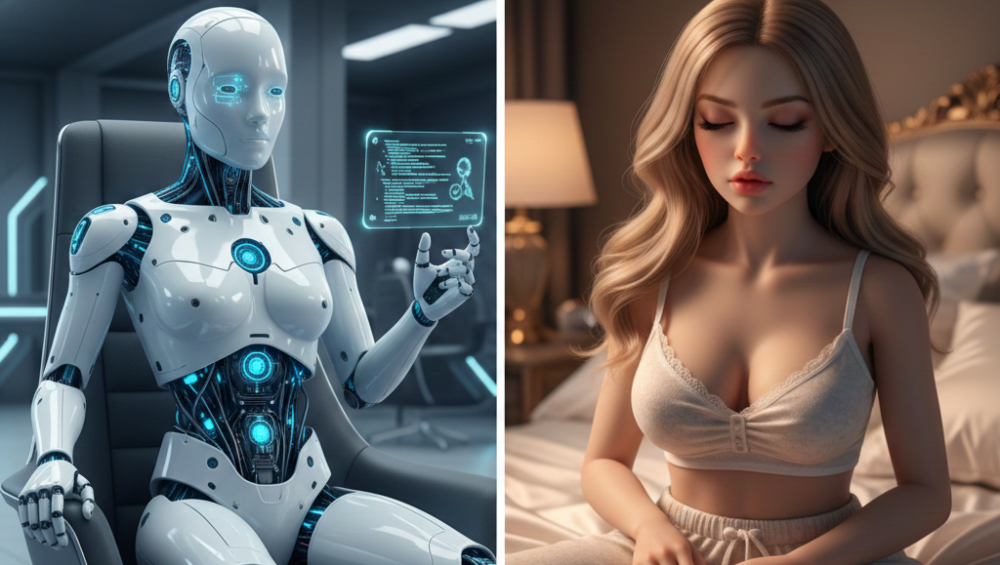 AI Sex Doll vs. realistische Sexpuppe -